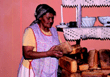 Photograph of traditional bread baking