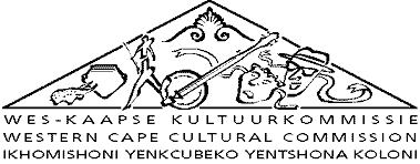 western cape cultural commission logo