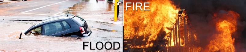 Floods and Fire
