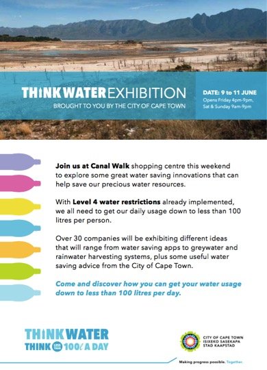 CoCT Think Water invite