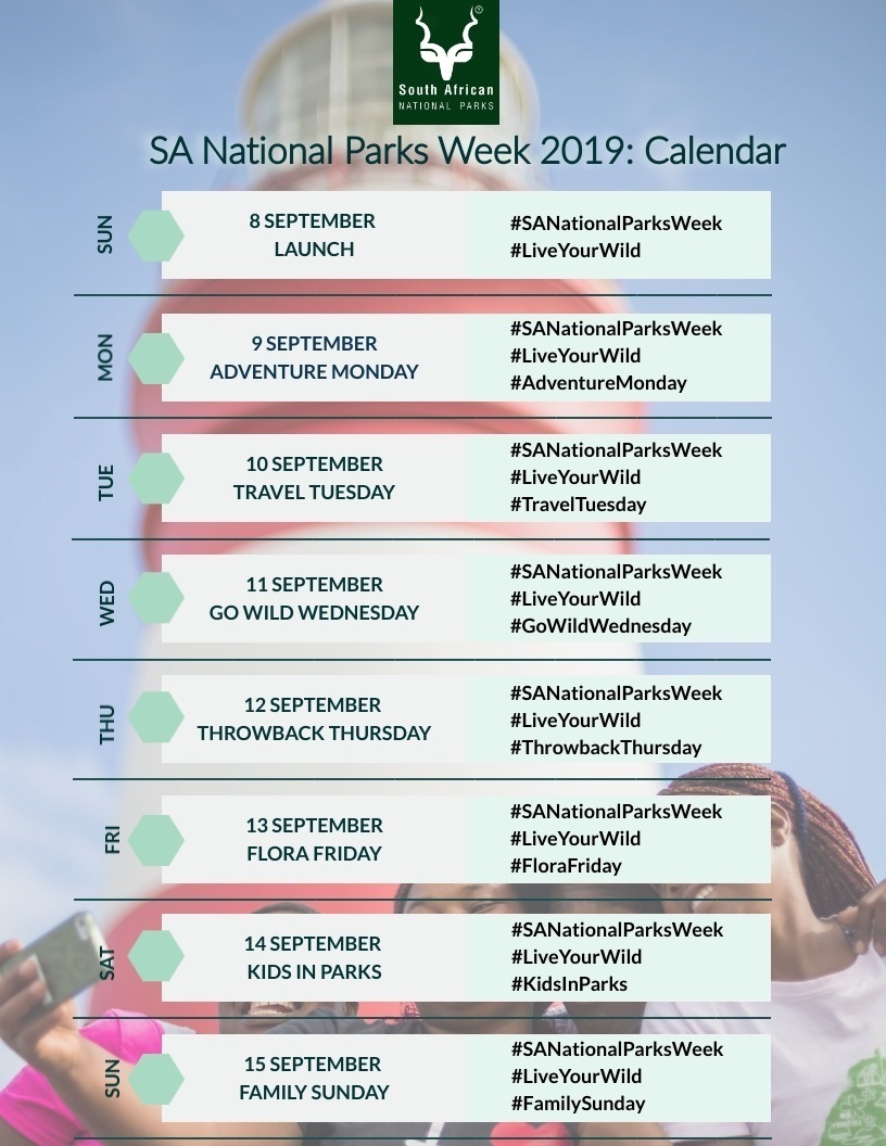 South African National Parks Week 2019 Western Cape Government