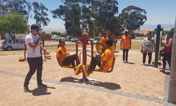 Piketberg - outdoor gym project opening - 2018