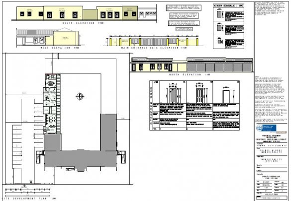 Prince Albert - government precinct project - Phase 1 architectural plans.JPG