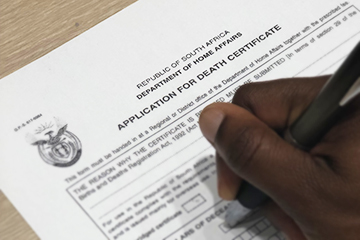 Obtaining a Death Certificate | Western Cape Government