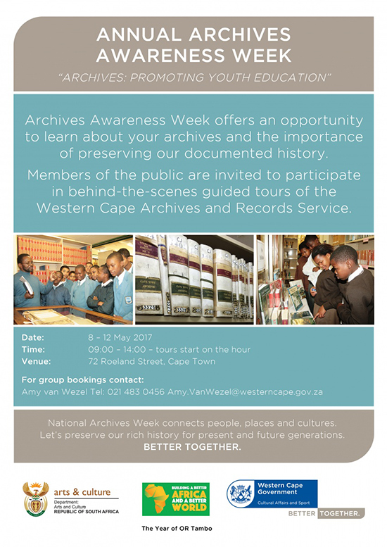 Archives week 2017