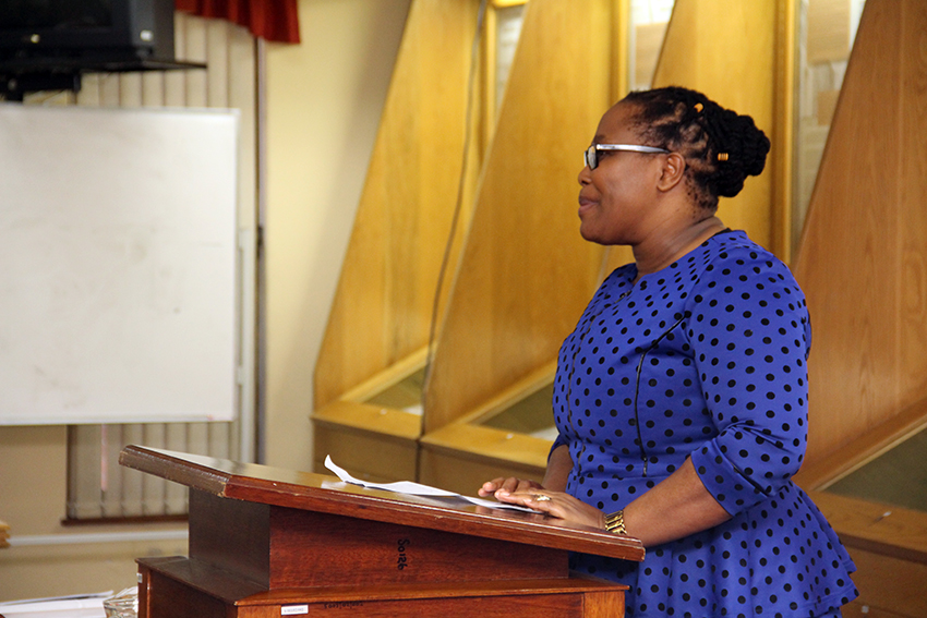 Archives Director Nomaza Dingayo welcomed all to the launch of the annual Archives Awareness Week in the Western Cape