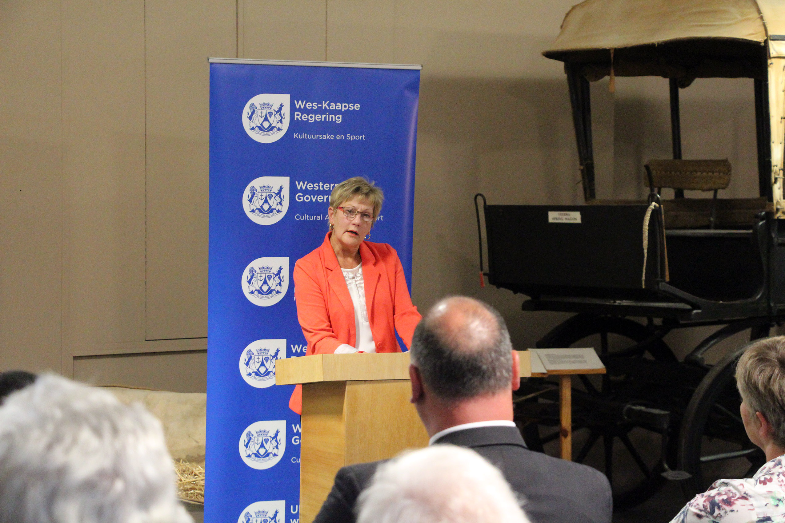 DCAS Minister Anroux Marias delivered the keynote speech at the launch of the Museum Route Brochure