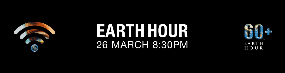 Earth Hour digital banner