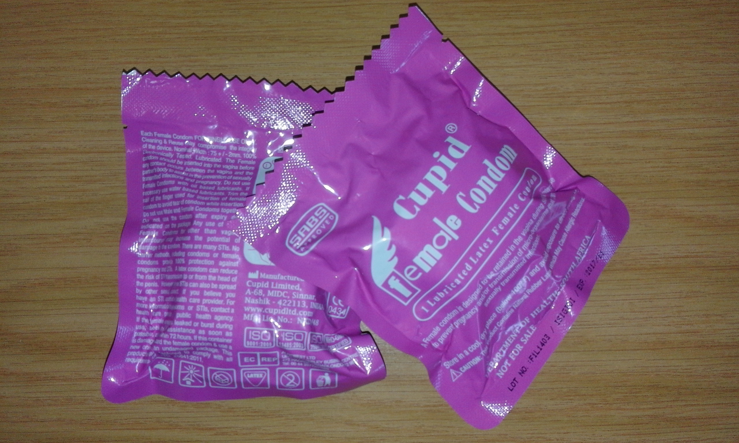 A variation of the Choice condoms, is the female condoms called Femdoms