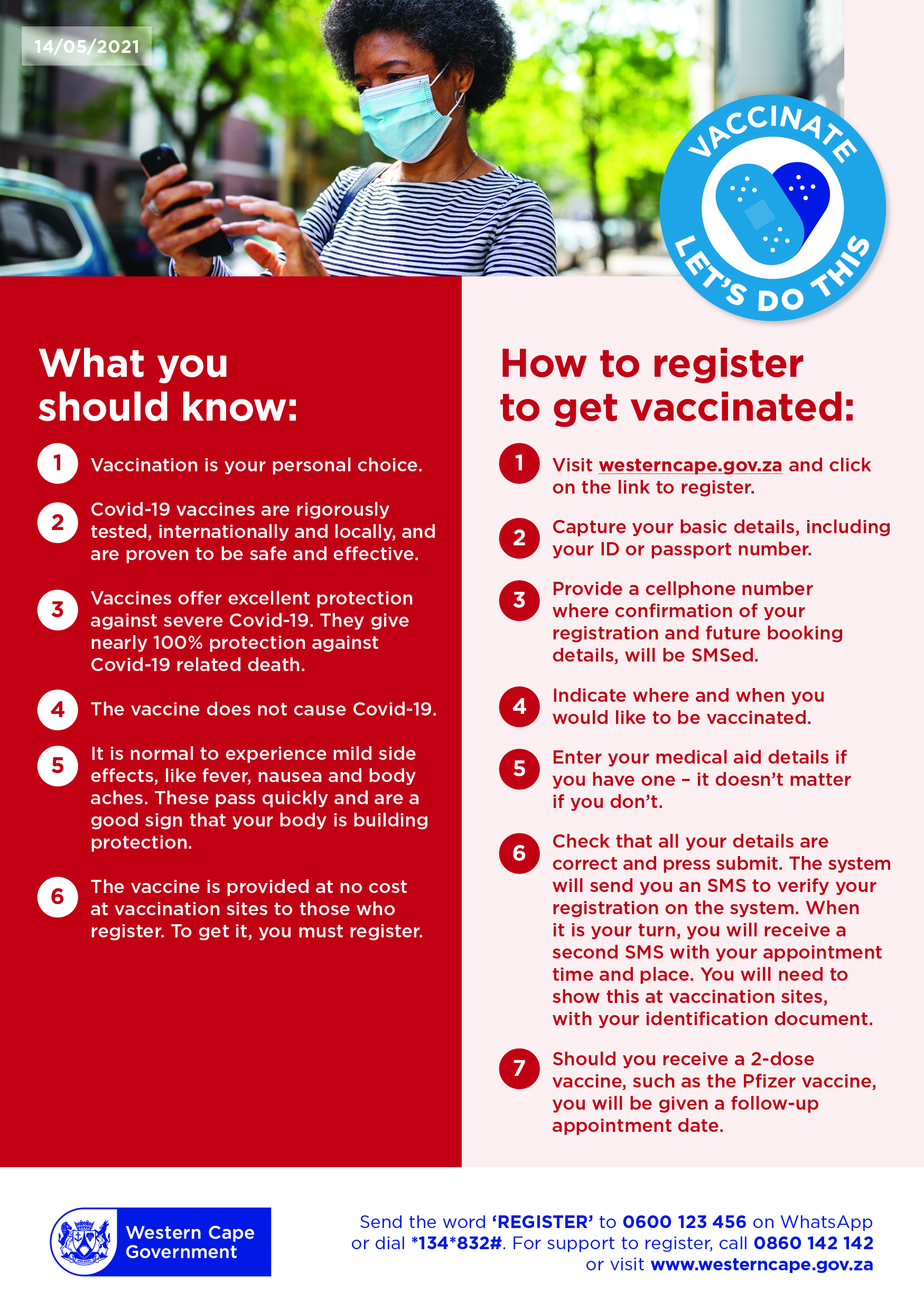 How to register to get vaccinated