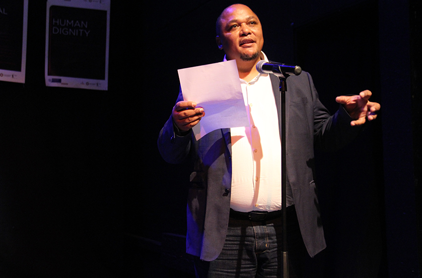 Guy Redman, chief director at DCAS, delivered the opening adress before the performances.