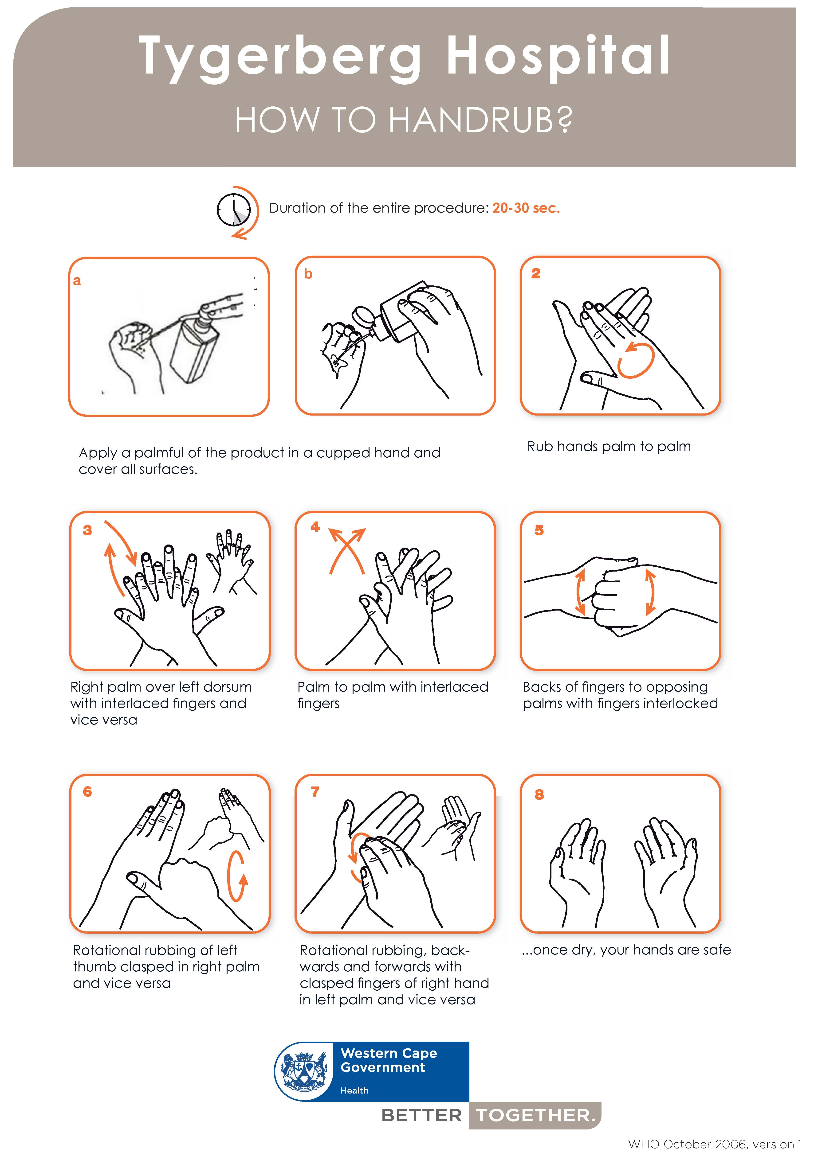 Ebola hand-washing