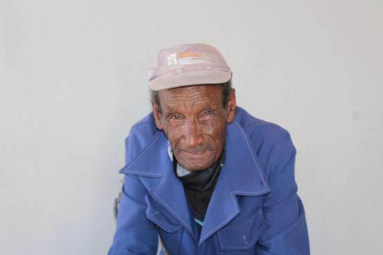 Forest Village Beneficiary Mr Frank Lawrence (77)