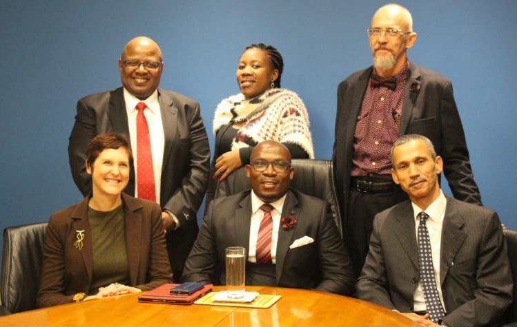 Minister Madikizela with Rental Tribunal Members