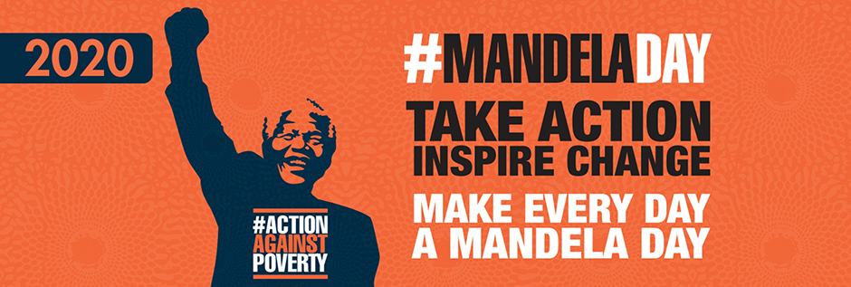 Mandela day banner