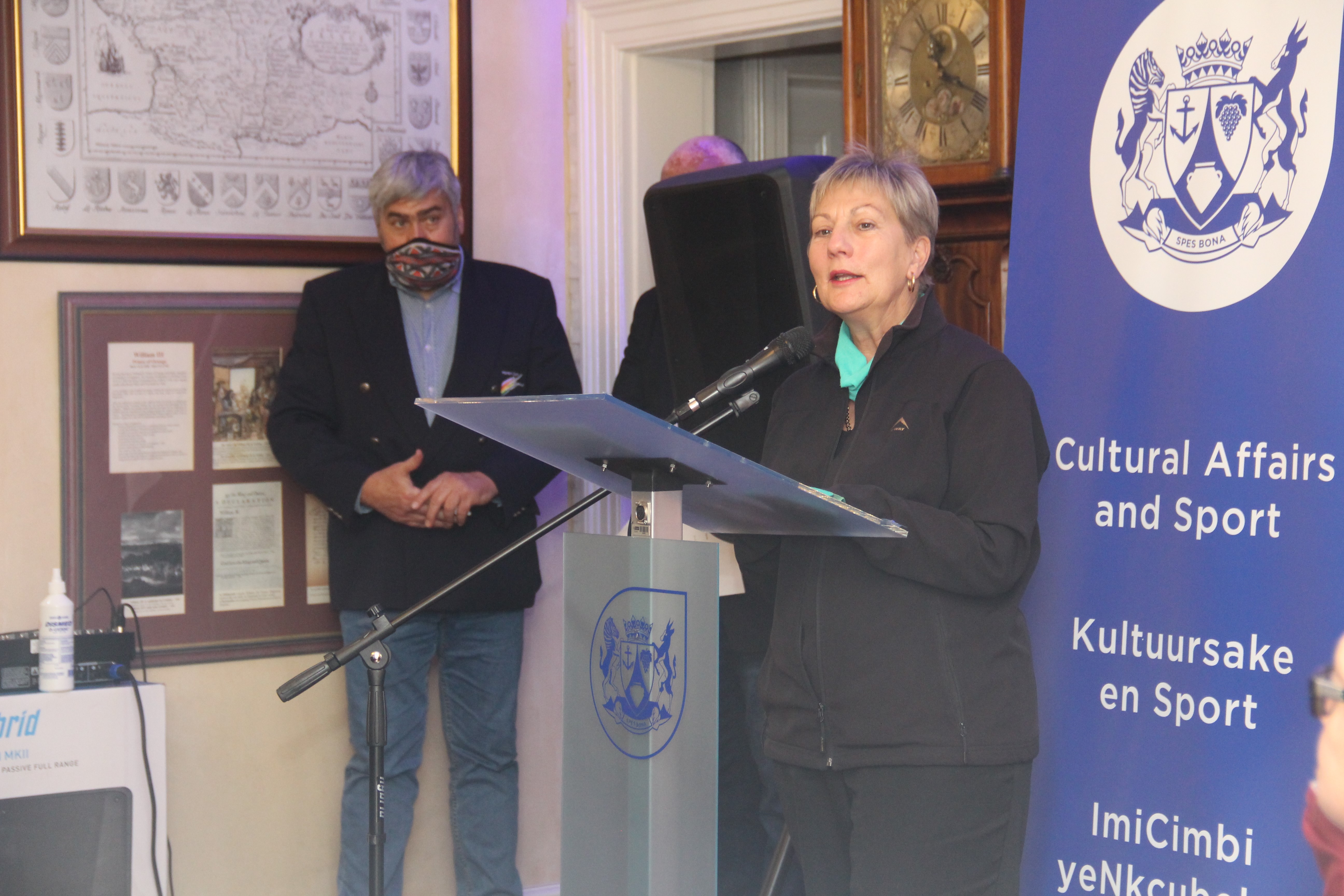 Minister Anroux Marais delivered the keynote speech at Monday’s event in Franschhoek.
