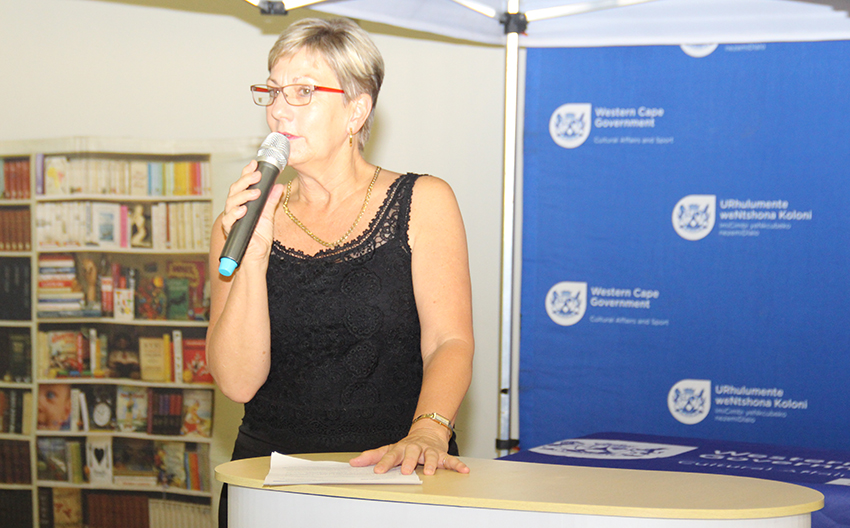 Minister Anroux Marais spoke at the official launch in the Victoria Hall.
