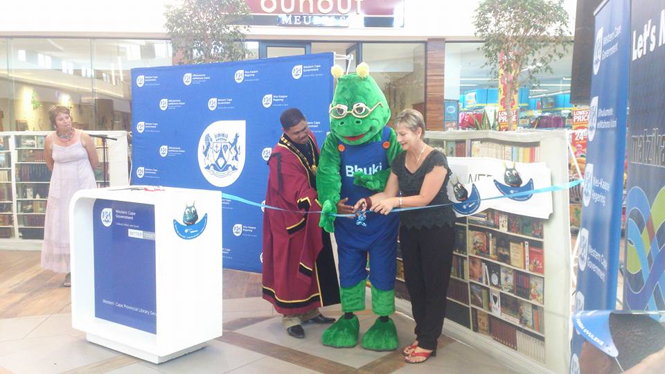 Minister Marais, Mayor Patrick Bok and Bhuki officially Launch National Library Week