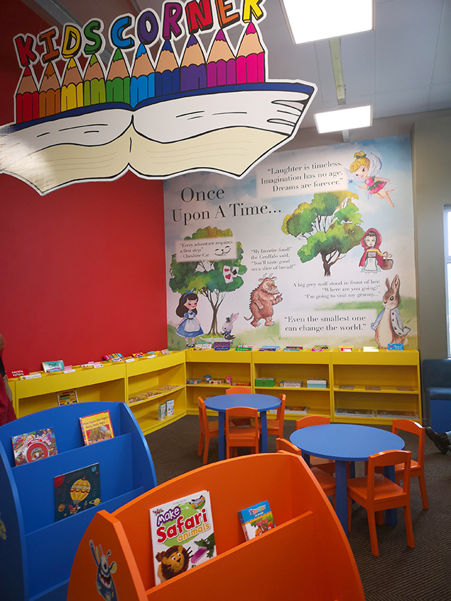 One of the spaces at the early childhood centre