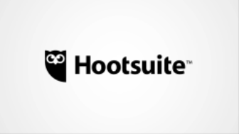 logo - hootsuite  with owl eyes