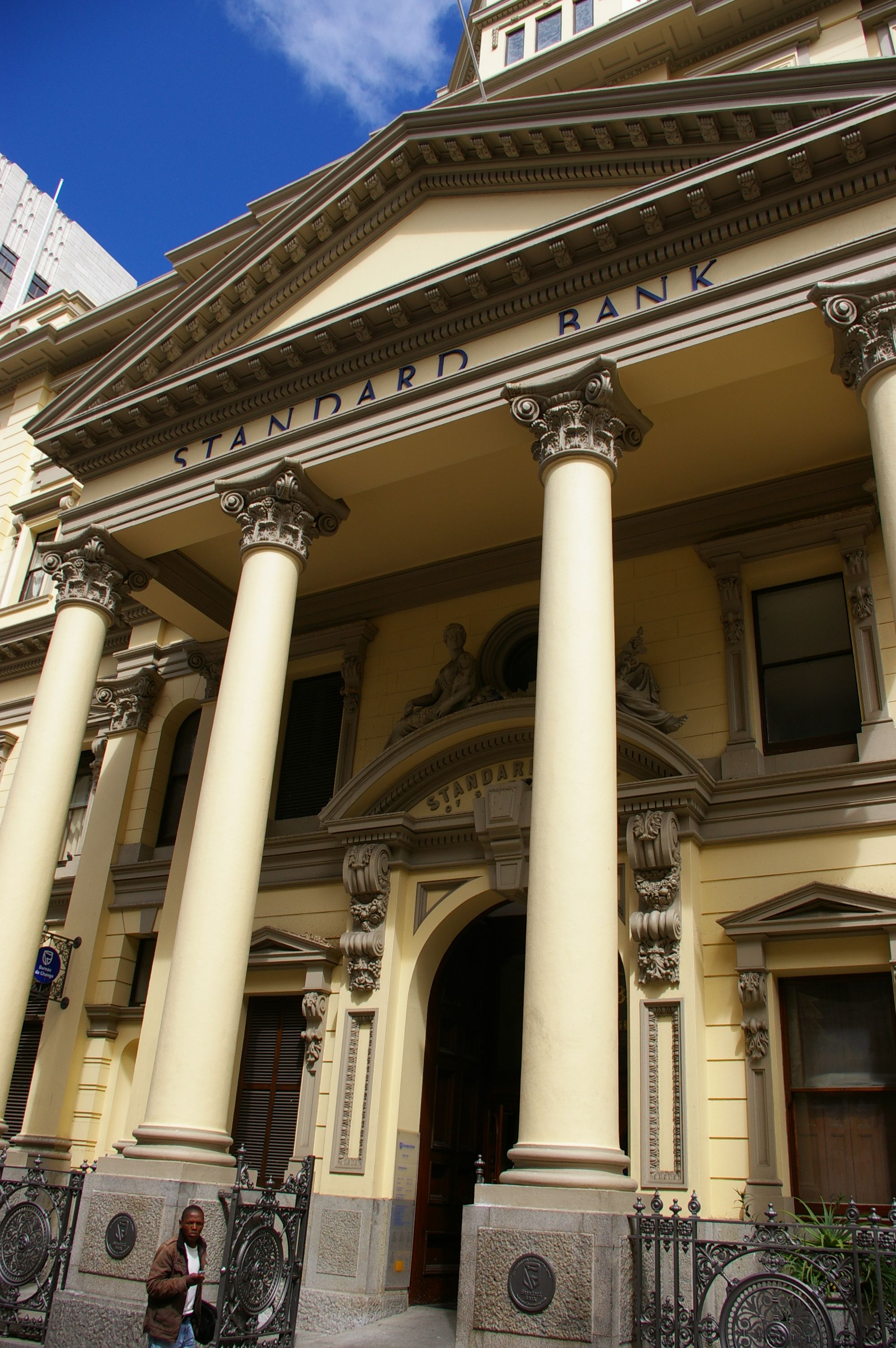 Standard Bank in Adderley Street, Cape Town in December 2011.