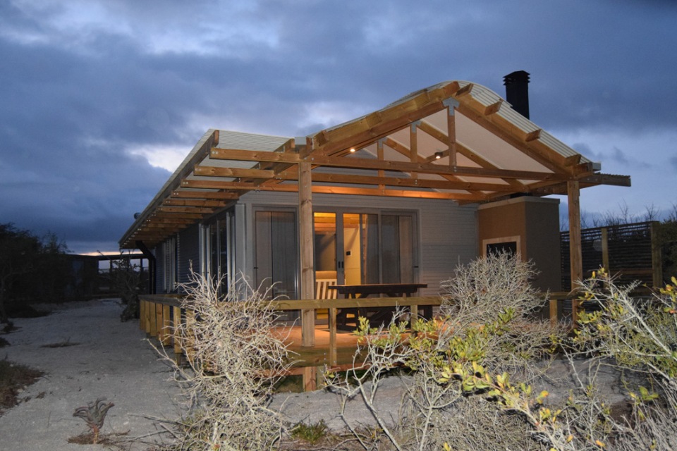 The cabins have been constructed with conservation in mind and have minimal impact on the environment. 