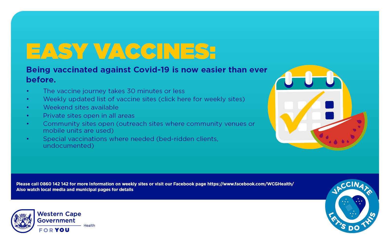 Save your summer: Easy vaccines - Getting vaccinated against Covid-19 is now even easier