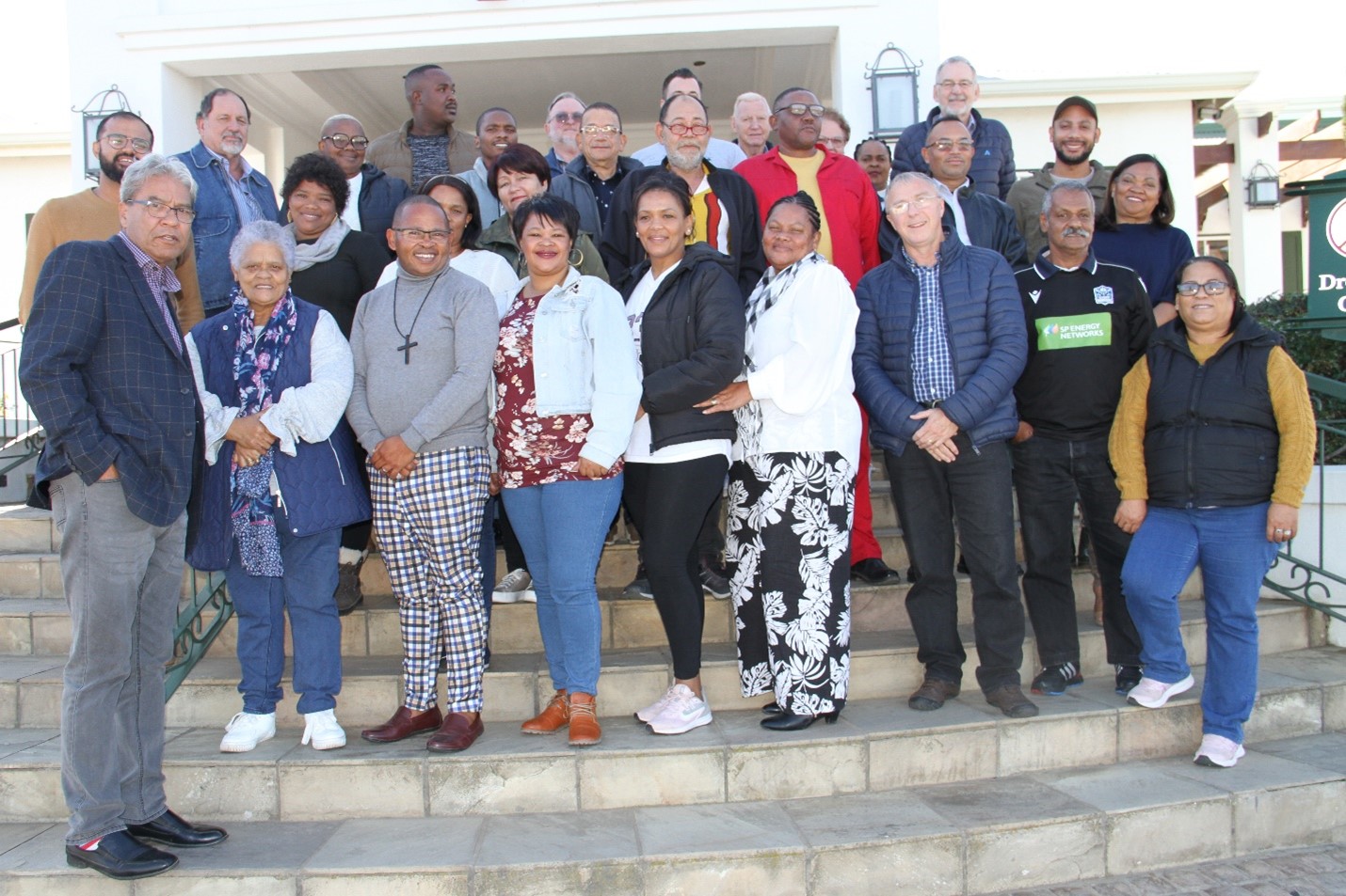 Councilors during seasonal summer school in Cape Winelands district municipality.