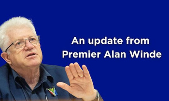 Premier Alan Winde with update from George, Western Cape