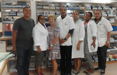 Staff at TC Newman CDC Pharmacy