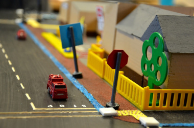 Learners will display traffic models as part of the PET competition.