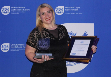 Anzel Laubscher was crowned 2017 Western Cape Sportwoman of the year