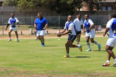 Bergriver Municipality vs the Department of Health during an exciting game of touch rugby