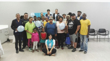 CDC participants receives firsthand information on maintaining a healthy lifestyle when living with diabetics in Hermanus