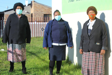Community healthcare workers in Khayelitsha