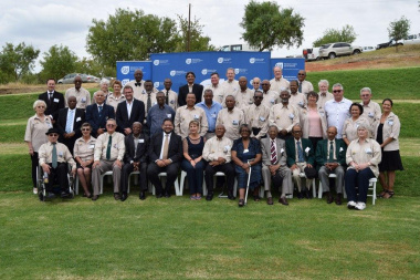 DCAS Minister Anroux Marais, HOD Brent Walters and other DCAS officials ...