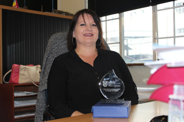 Helen van As, Case Manager at Red Cross War Memorial Children’s Hospital, was awarded the 2016 National Public Sector Case Manager of the Year