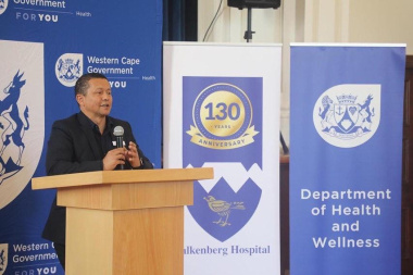 Head of the Department of Health Dr Keith Cloete