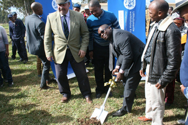 Western Cape Human Settlements Madikizela launched the construction of the Buffeljagsriver IRDP Project in Swellendam