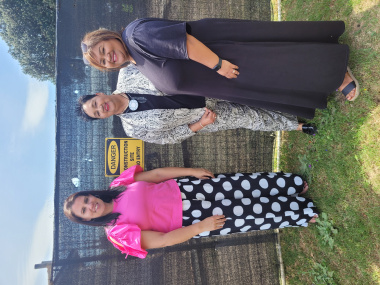 Sivuyile Centre Manager Simoné Smith, Minister Sharna Fernandez, and DSD Facility Management Director Marshionette Jonkerman