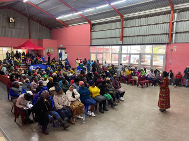 GBV Awareness event in Khayelitsha