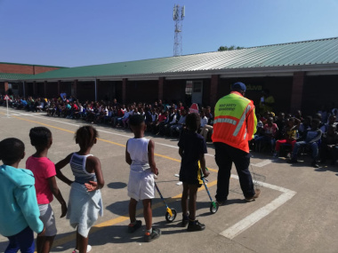 Launch of the JTTC at Thembalethu Primary School.
