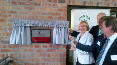 The Western Cape Health Foundation plaque unveiled.