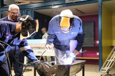 Premier Winde and Minister Maynier visit Struisbaai PS skills facility2