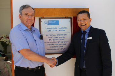 Vredendal Hospital Eye Care Centre launch