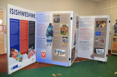 The colourful and interesting IsiShweshwe exhibition