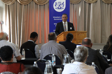 Western Cape Finance Minister, Dr Ivan Meyer