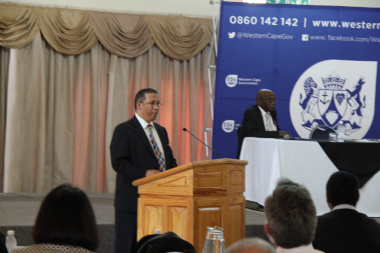 Western Cape Finance Minister, Dr Ivan Meyer