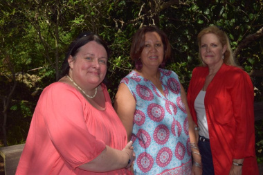 Jaline de Villiers, Charlene Houston and Anita van der Merwe were responsible for the logistics and research of the launch of the Khoekhoe geographical names brochure
