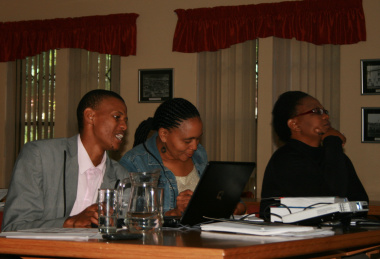 Language practitioners at the isiXhosa terminology verification workshop.
